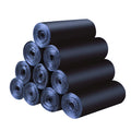 Factory Wholesale Customized Compostable Big Trash Bag Heavy Duty Biodegradable Black Bin Bags Rubbish Garbage Bags Roll EN13432