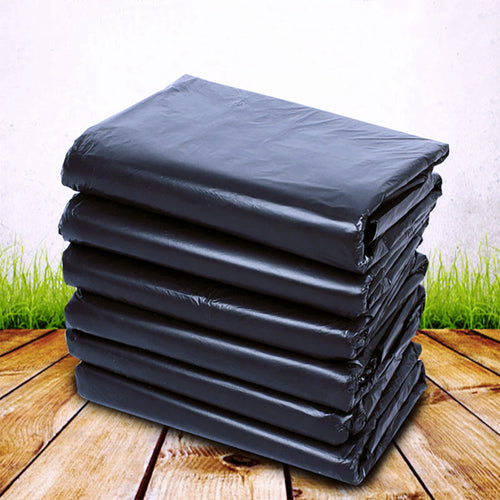 Factory Wholesale Customized Compostable Big Trash Bag Heavy Duty Biodegradable Black Bin Bags Rubbish Garbage Bags Roll EN13432