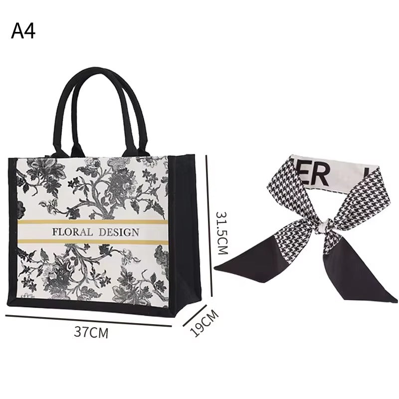 Free Samples Custom Logo 3D Laminated Material Black Canvas Shoulder Tote Gift Bag With Cotton Handle Zipper Closure Logo