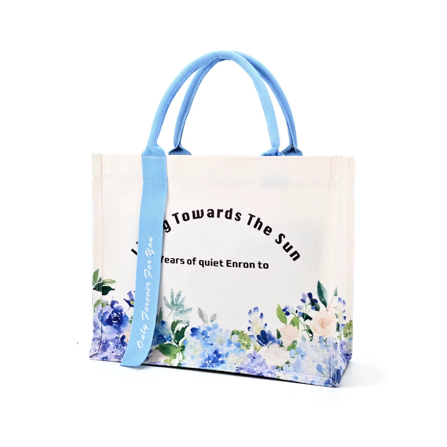 Free Samples Custom 3D Laminated Material Canvas Shoulder Handbag Eco Friendly Book Canvas Tote Bag With Your Brand Logo