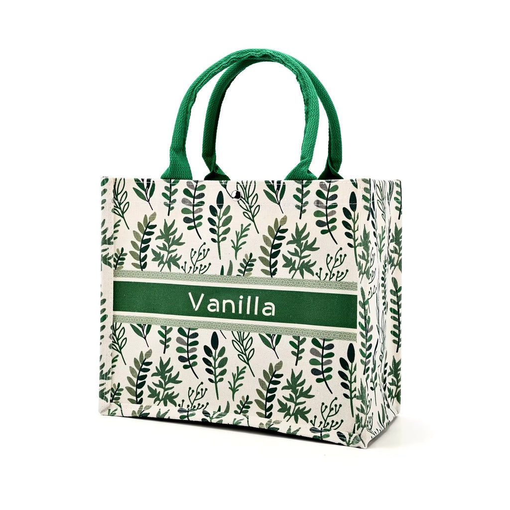 Free Samples Custom 3D Laminated Material Canvas Shoulder Handbag Eco Friendly Book Canvas Tote Bag With Your Brand Logo