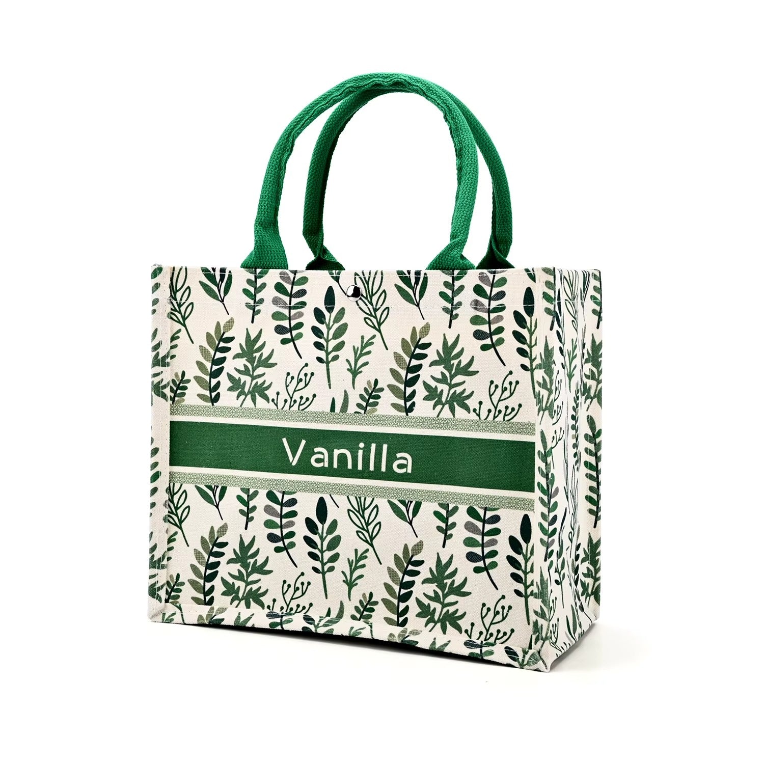 Free Samples Custom 3D Laminated Material Canvas Shoulder Handbag Eco Friendly Book Canvas Tote Bag With Your Brand Logo