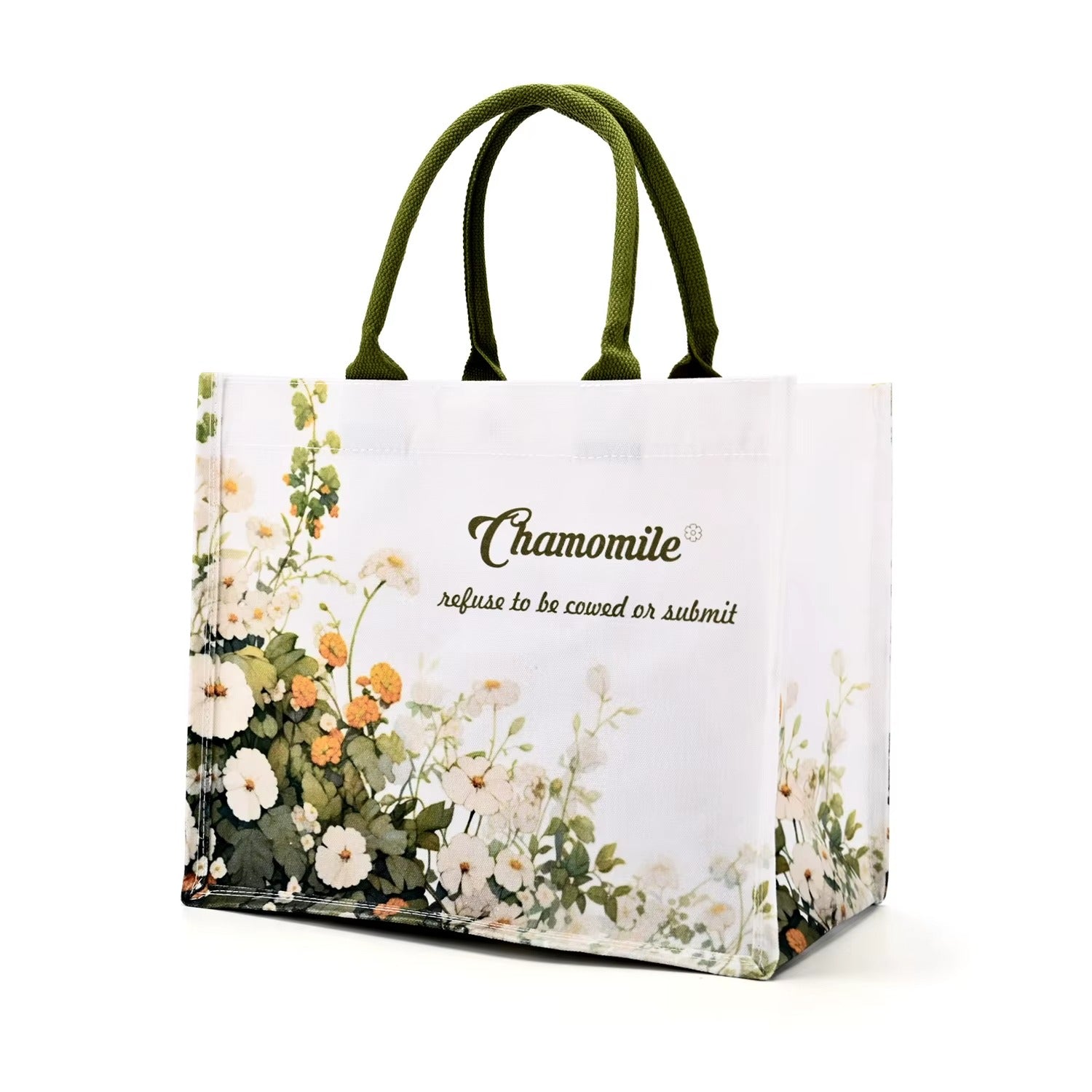 Free Samples Custom 3D Laminated Material Canvas Shoulder Handbag Eco Friendly Book Canvas Tote Bag With Your Brand Logo